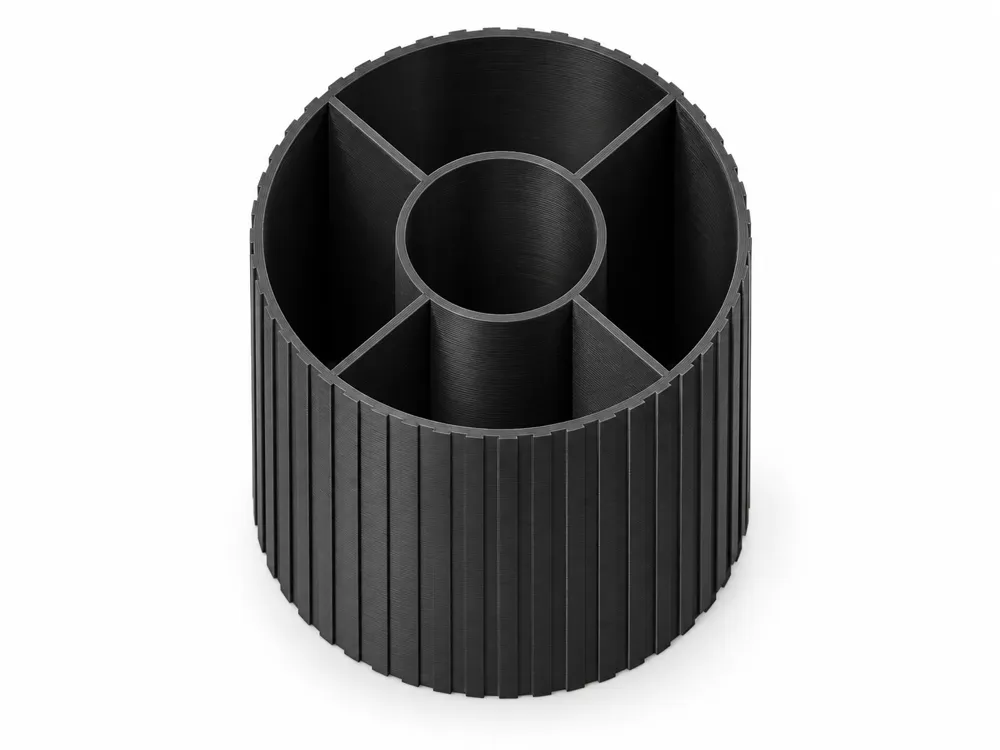 Circular Modern Desk Organizer, photo 3 of 4 - Circular Modern Desk Organizer Tools