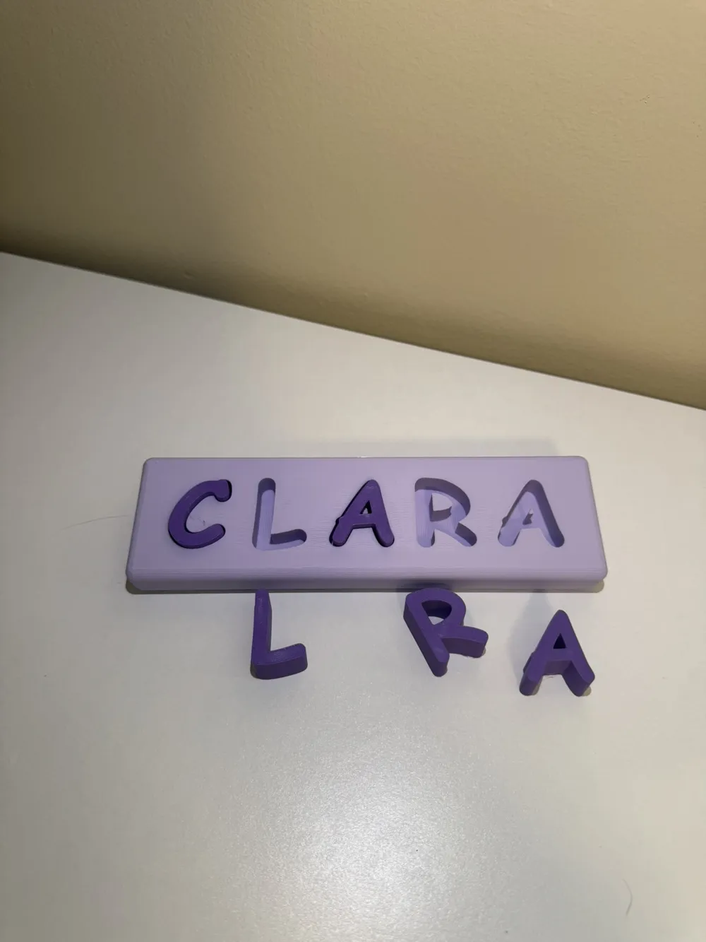 CLARA - Name Puzzle, photo 2 of 4 - Puzzles & Brain Teasers, toddler