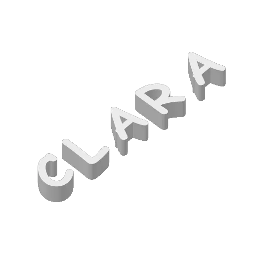 CLARA - Name Puzzle, another view - Puzzles & Brain Teasers, games
