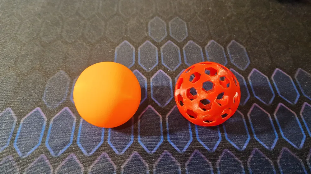 Classic and airless ping pong ball, photo 2 of 4 - Classic and airless ping pong ball Hobby & DIY