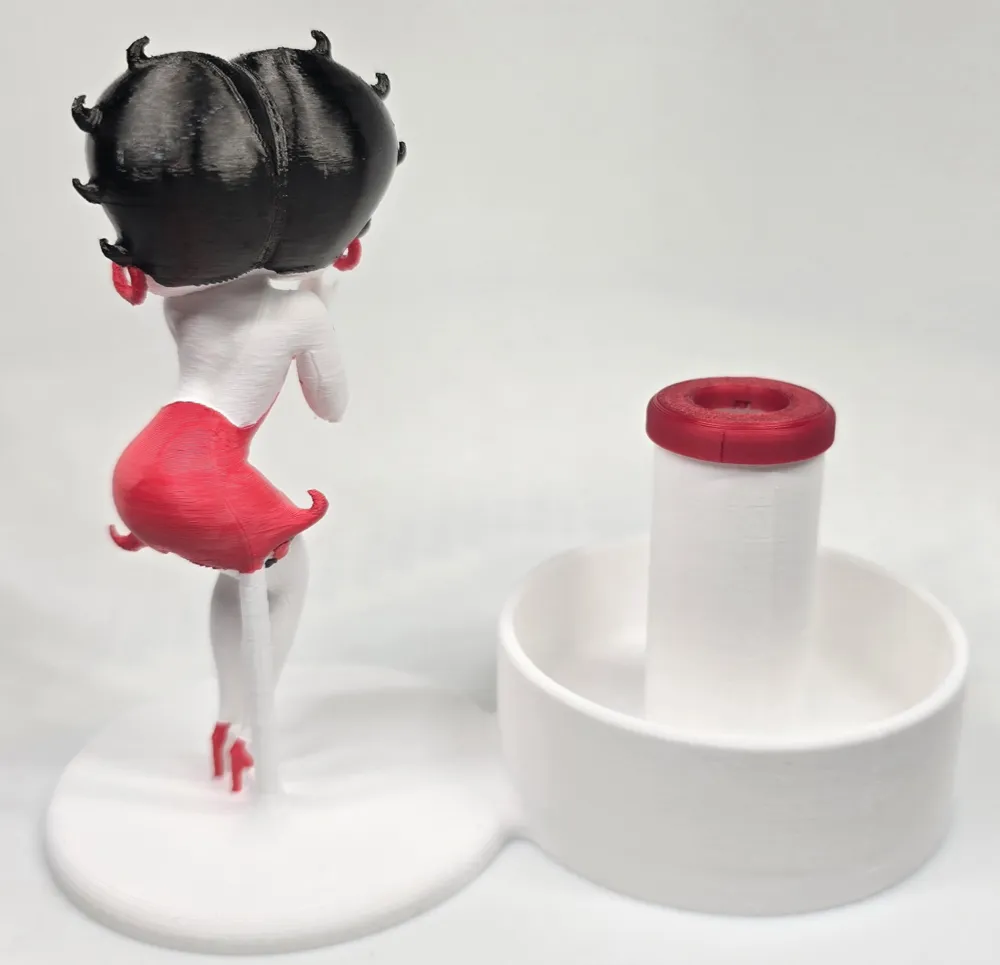 Classic Betty Boop Fancy Pen Stand and Catchall, photo 4 of 4 - Classic Betty Boop Fancy Pen Stand and Catchall Hobby & DIY