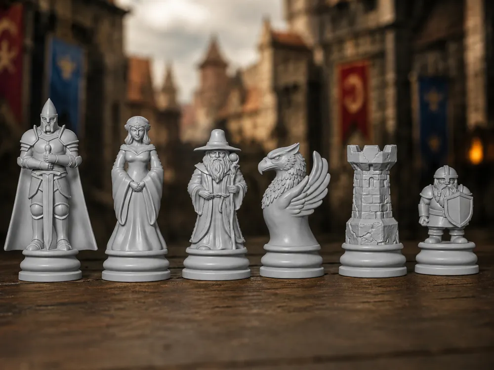 Classic Fantasy Chess Set - Board Games, in stock in India