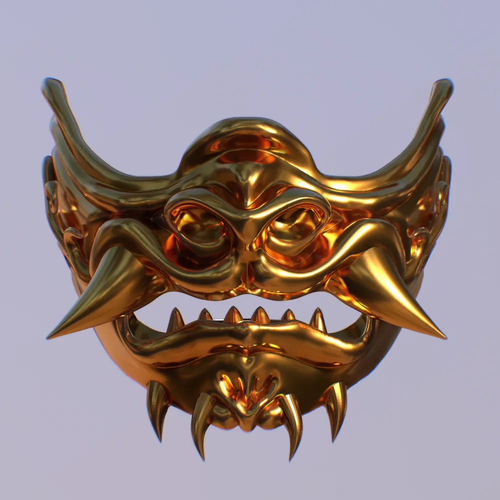 Klassische Oni Maske