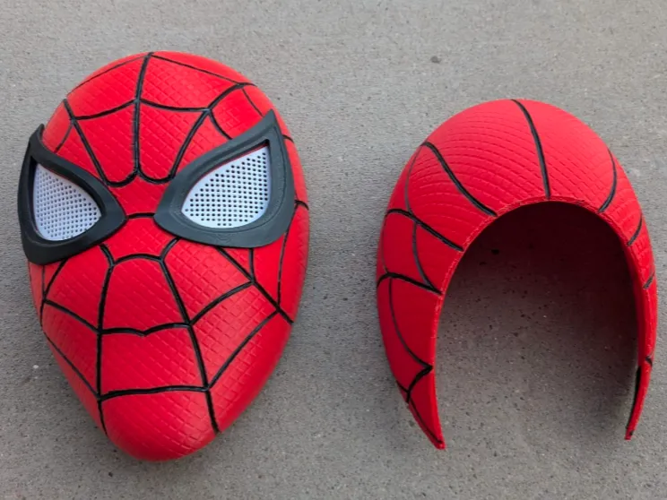 Classic Spider-Man Helmet Inspired