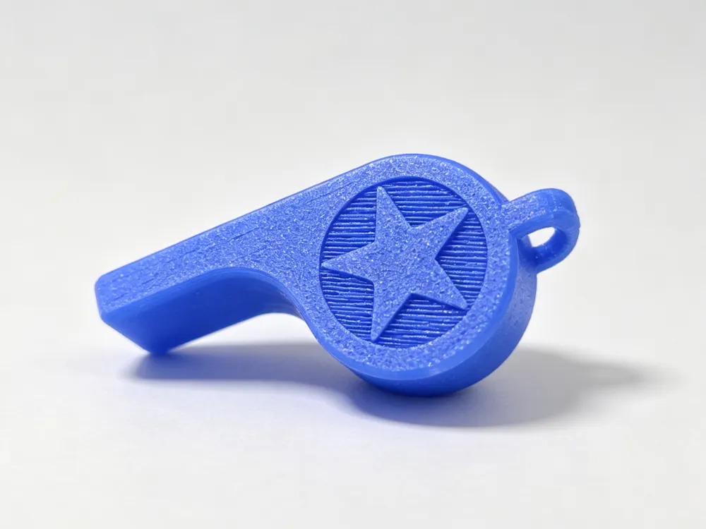 Classic Sports Whistle with Pea, photo 2 of 5 - Spinning Tops & Classic Toys, loud