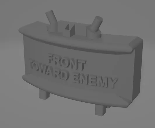 Claymore mine 28/32mm scale