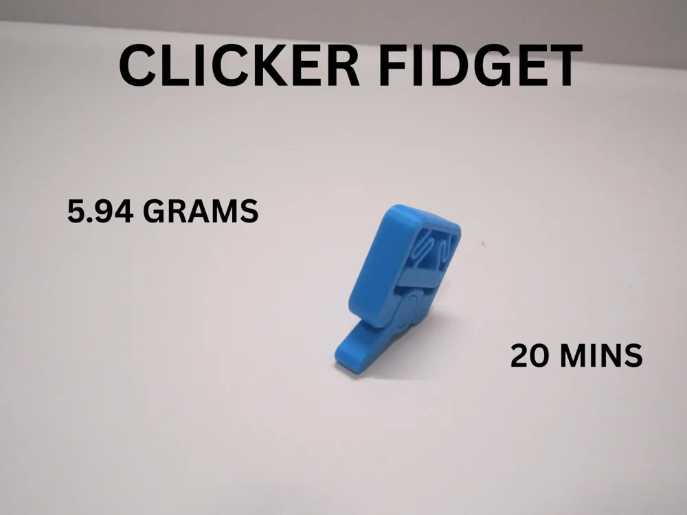 Clicker Fidget Switch, photo 3 of 4 - Clicker Fidget Switch Toys & Games