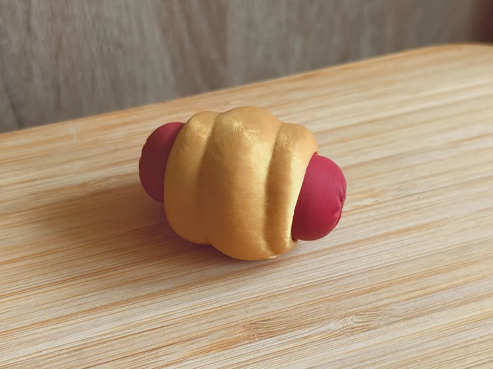 Clicky Bread, Hong Kong Sausage Bun Fidget Toy, photo 4 of 4 - Clicky Bread, Hong Kong Sausage Bun Fidget Toy Toys & Games