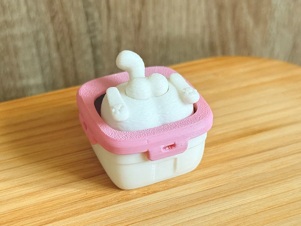 Clicky Neko, Snack-Stealing Tomcat Fidget Toy, photo 4 of 4 - Clicky Neko, Snack-Stealing Tomcat Fidget Toy Toys & Games