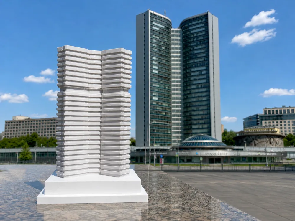 Comecon Building Architecture Model