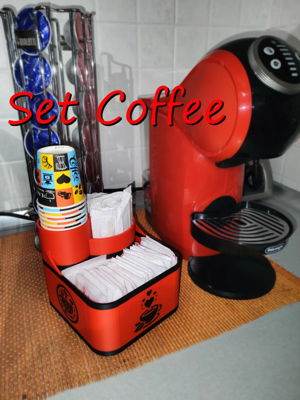 Coffee Accessories Organizer - Home Accents, in stock in India