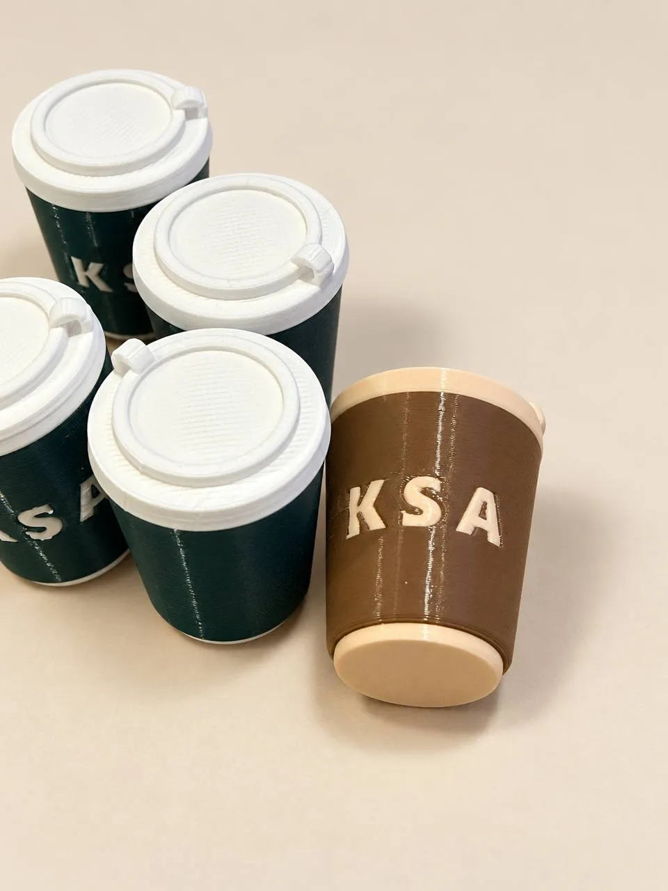 Coffee cup keychain, photo 4 of 4 - Coffee cup keychain Keychains