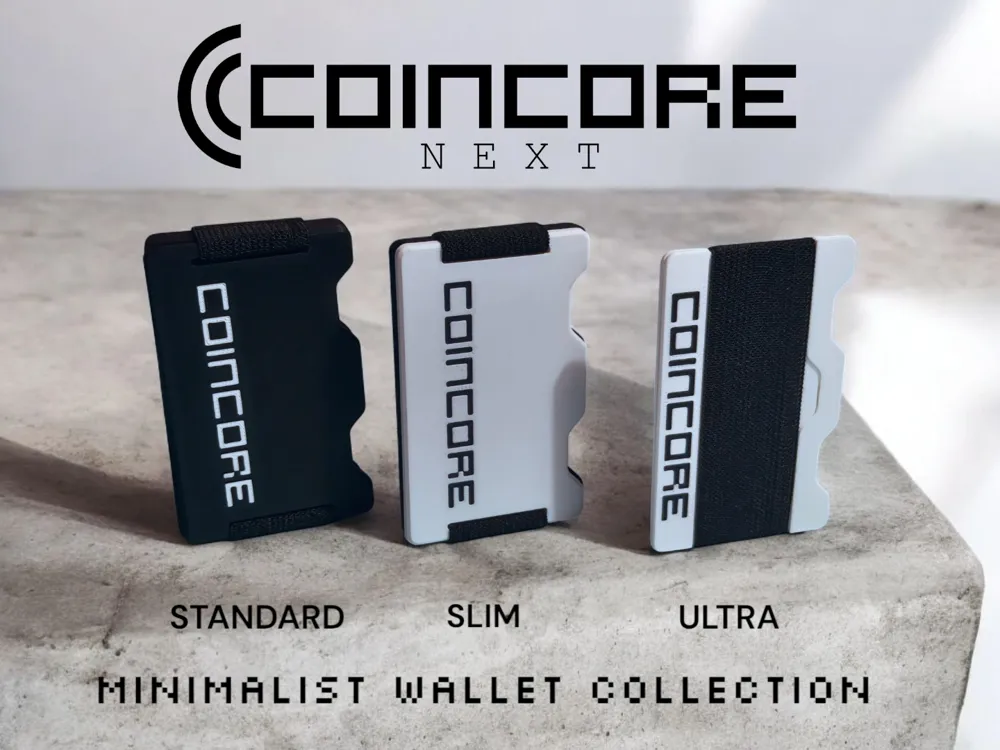 CoinCore NEXT - Minimalist Wallet Collection