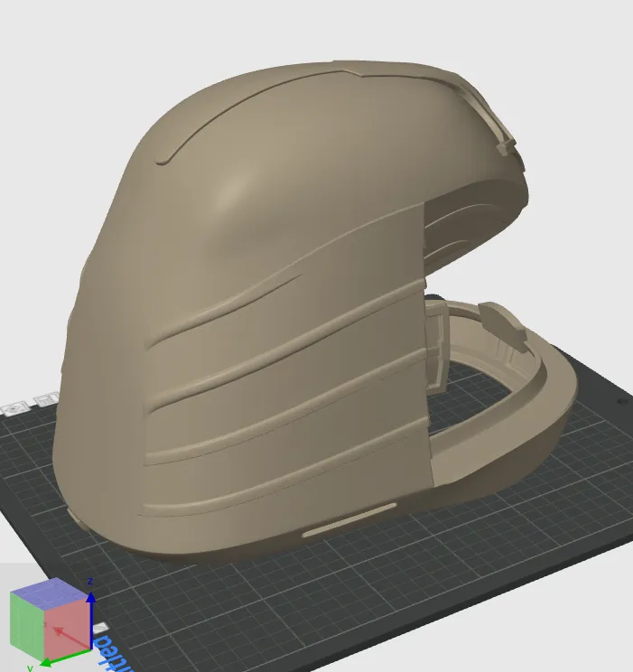 Colonial Viper Pilot Helmet, photo 4 of 4 - Colonial Viper Pilot Helmet Props & Cosplay