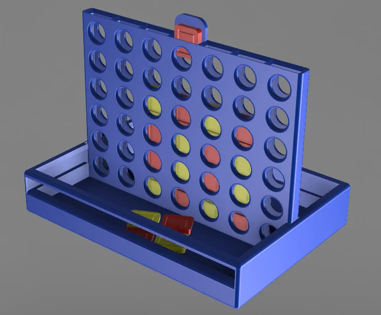 Connect 4 Travel, another view - Classic Board Games & Game Sets, 4 in a row