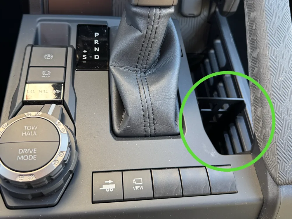 Console Storage Divider for 24-25 Toyota Tacoma