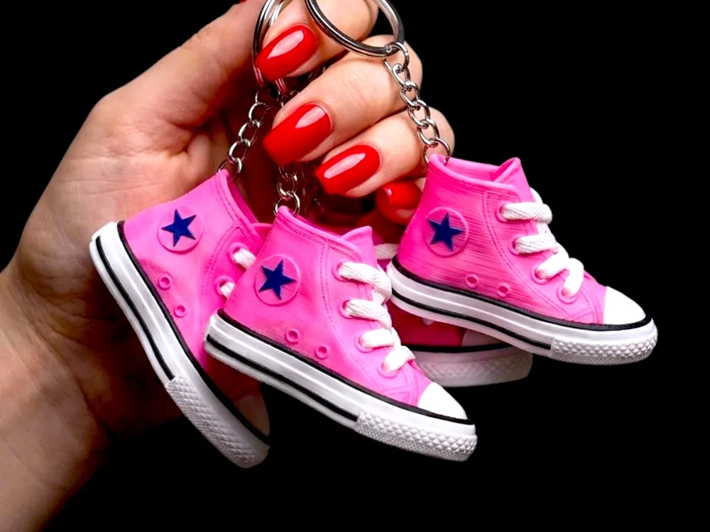 Converse Shoe Keychain, photo 4 of 4 - Keychains, h2c