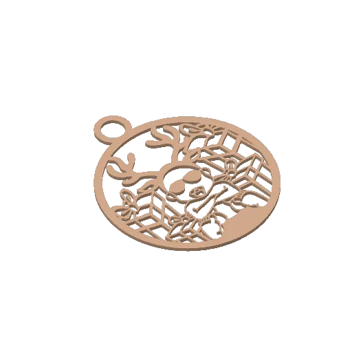 Cool Baby Christmas Ornament, another view - Christmas Ornaments & Baubles, chill