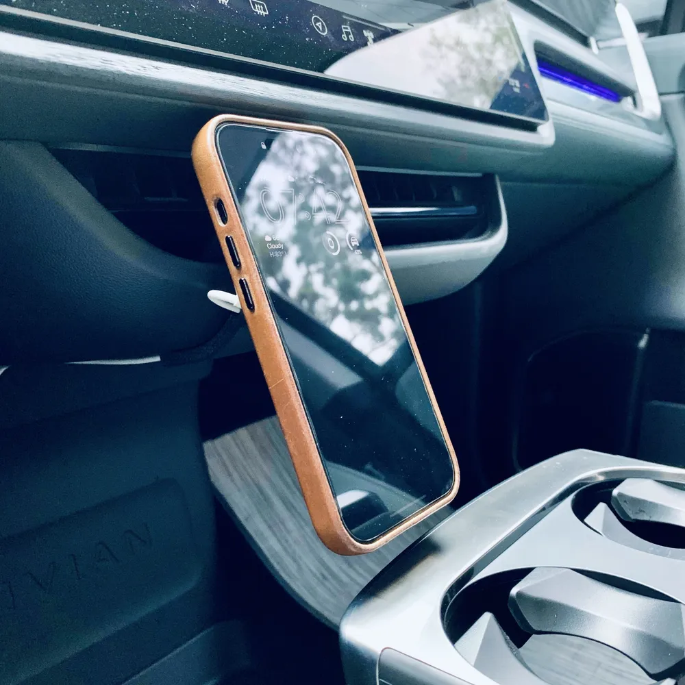 Cooled Phone Charger/Mount for Rivian (R1), photo 3 of 4 - Cooled Phone Charger/Mount for Rivian (R1) Mobile & Device Accessories