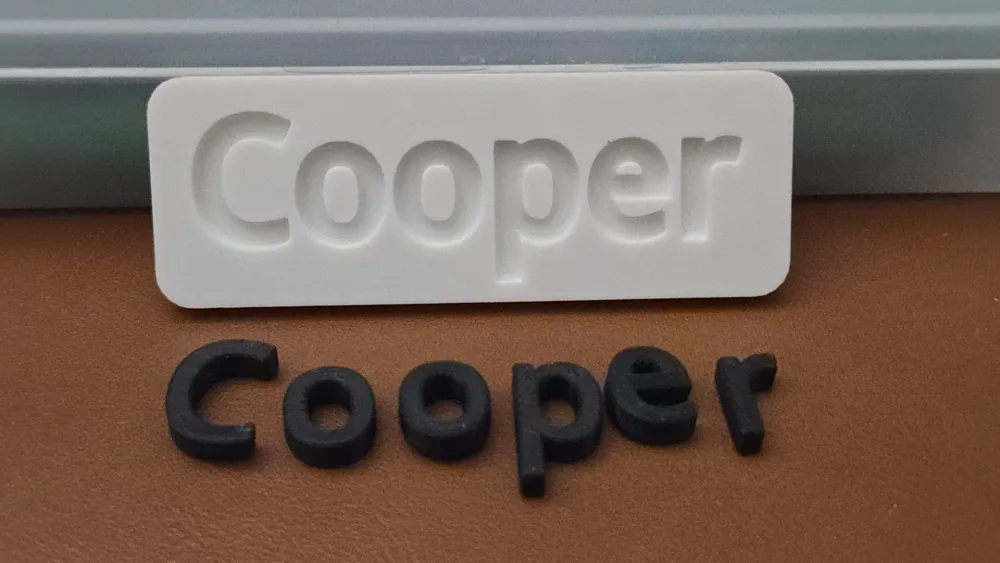 Cooper Name Puzzle, photo 3 of 4 - Puzzles & Brain Teasers, letters