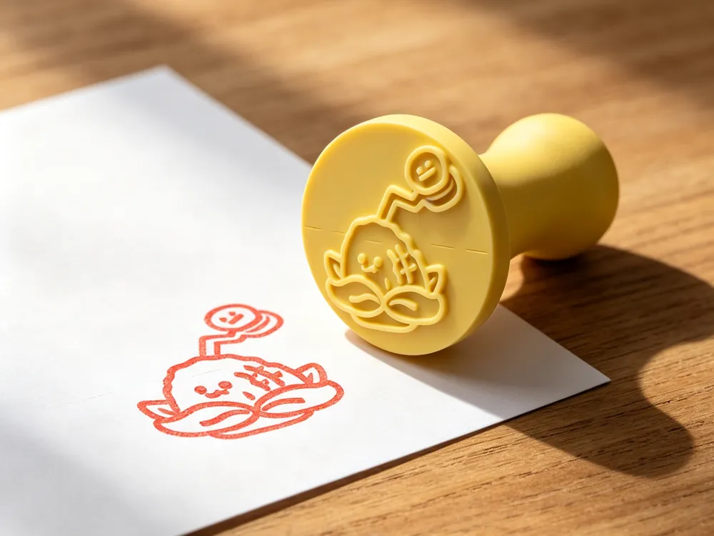 Kernel Pult Stamp Toy - Art Pieces, in stock in India