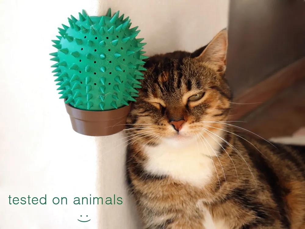 Corner Cactus Cat Scratcher, photo 3 of 4 - Corner Cactus Cat Scratcher Pets