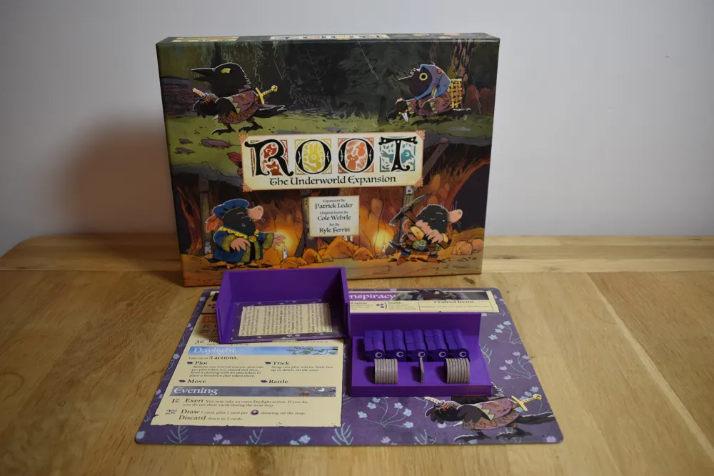 Corvid Conspiracy Insert (RBGS), photo 2 of 4 - Corvid Conspiracy Insert (RBGS) Toys & Games