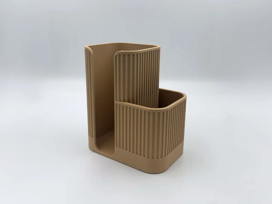 Cotton Pad & Q-Tip Holder | Japandi, photo 5 of 5 - Razor, Comb & Grooming, qtip