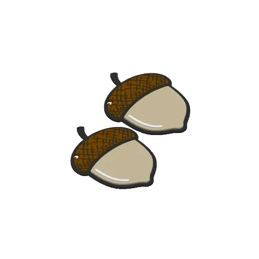 Cozy Fall Acorn Earrings, photo 4 of 4 - Cozy Fall Acorn Earrings Jewellery & Accessories