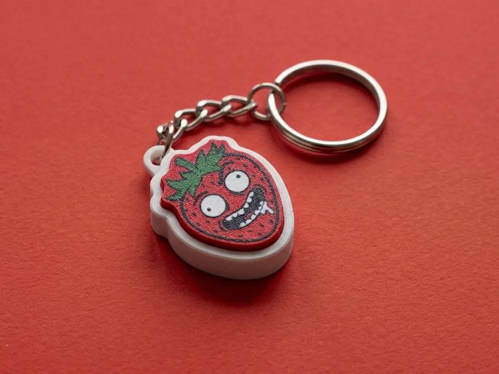 Crazy Strawberry Clicker Fidget Toy - Rick & Morty, photo 2 of 3 - Crazy Strawberry Clicker Fidget Toy - Rick & Morty Toys & Games