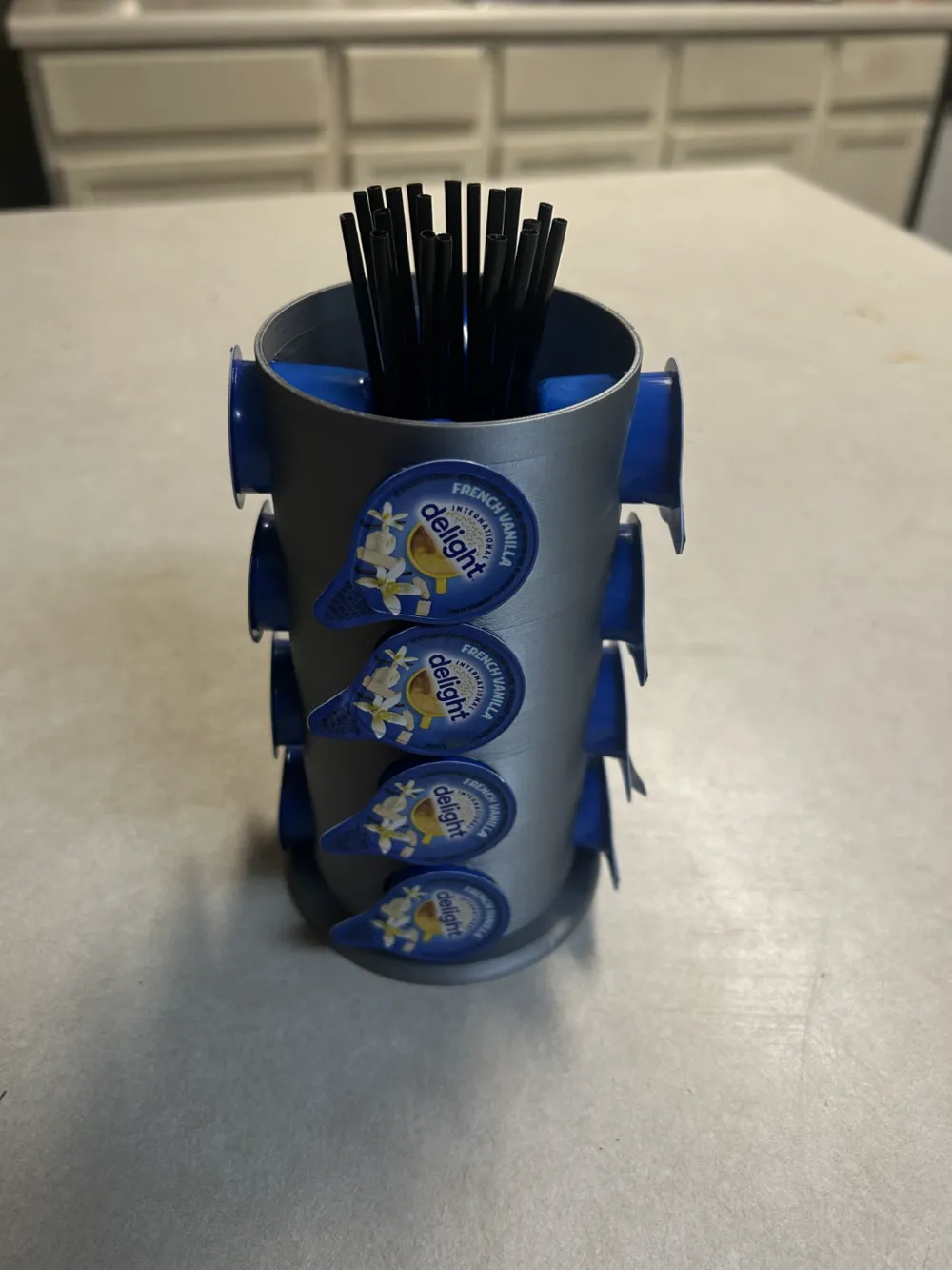 Creamer Tree with integrated coffee stirrer holder, photo 2 of 2 - Creamer Tree with integrated coffee stirrer holder Household