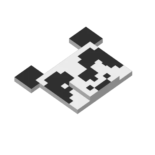 Croc-Anhänger Minecraft Panda, another view - Pendants & Necklaces, Jewellery & Accessories
