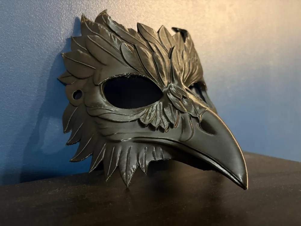 Crow Mask, photo 3 of 4 - Crow Mask Props & Cosplay