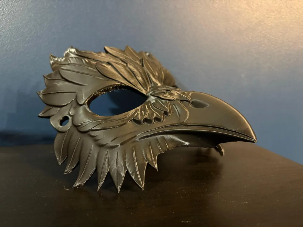 Crow Mask, photo 4 of 4 - Crow Mask Props & Cosplay