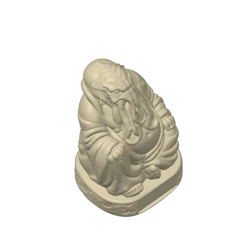 Buddha statue with name plate, another view - Buddha & Zen Decor, Cthulhu