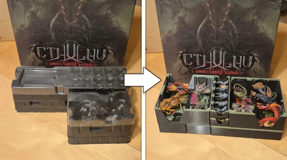 Cthulhu Death May Die - Season 1 Insert, photo 2 of 4 - Cthulhu Death May Die - Season 1 Insert Figurines & Collectibles