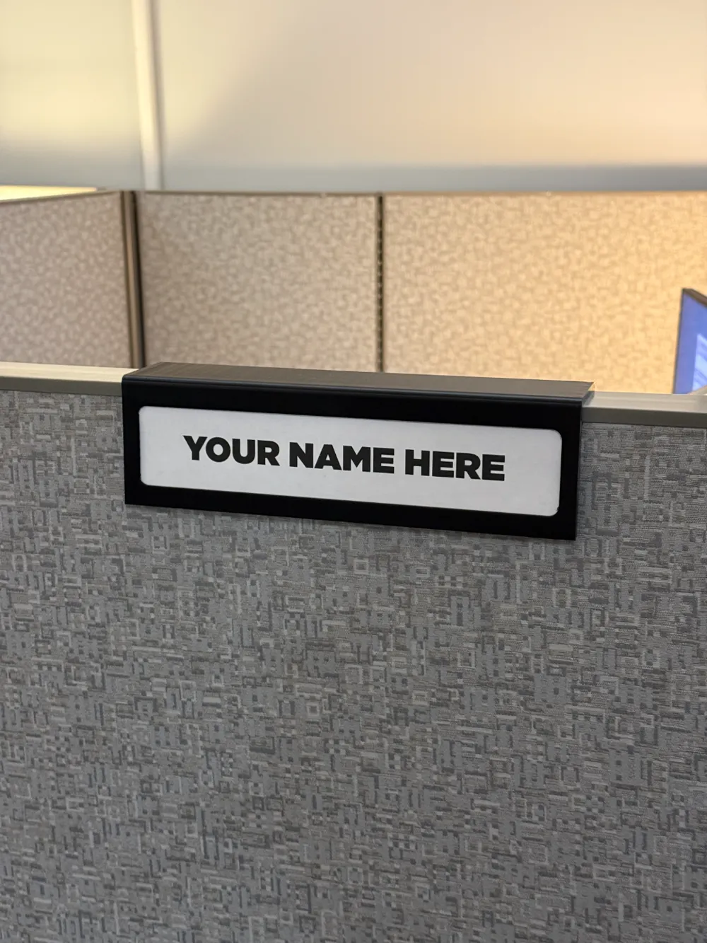 Cubical Name Plate, photo 2 of 4 - Name Plates, name tag