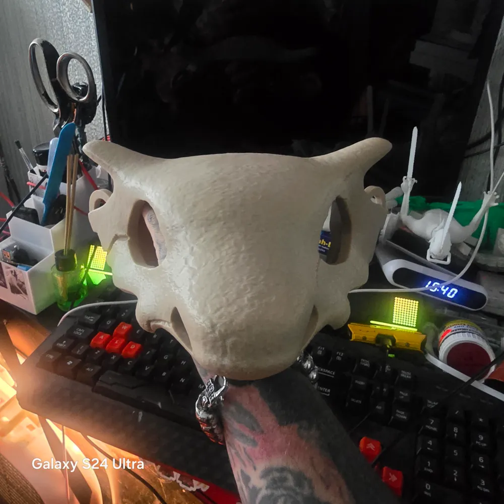 cubone dog mask animal, photo 3 of 4 - cubone dog mask animal Props & Cosplay