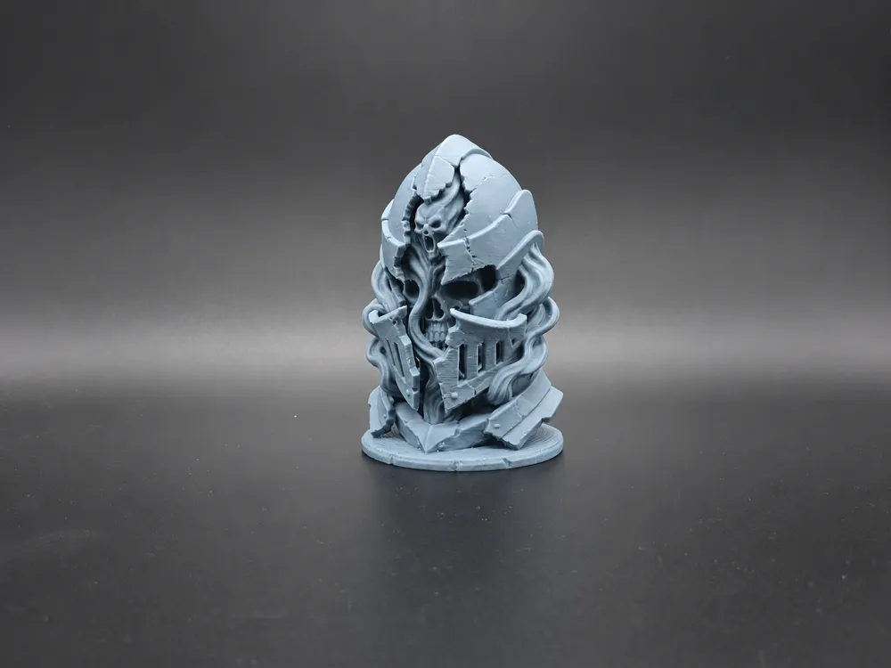 Cursed Knight Bust, Tormented Souls, photo 3 of 4 - Cursed Knight Bust, Tormented Souls Art