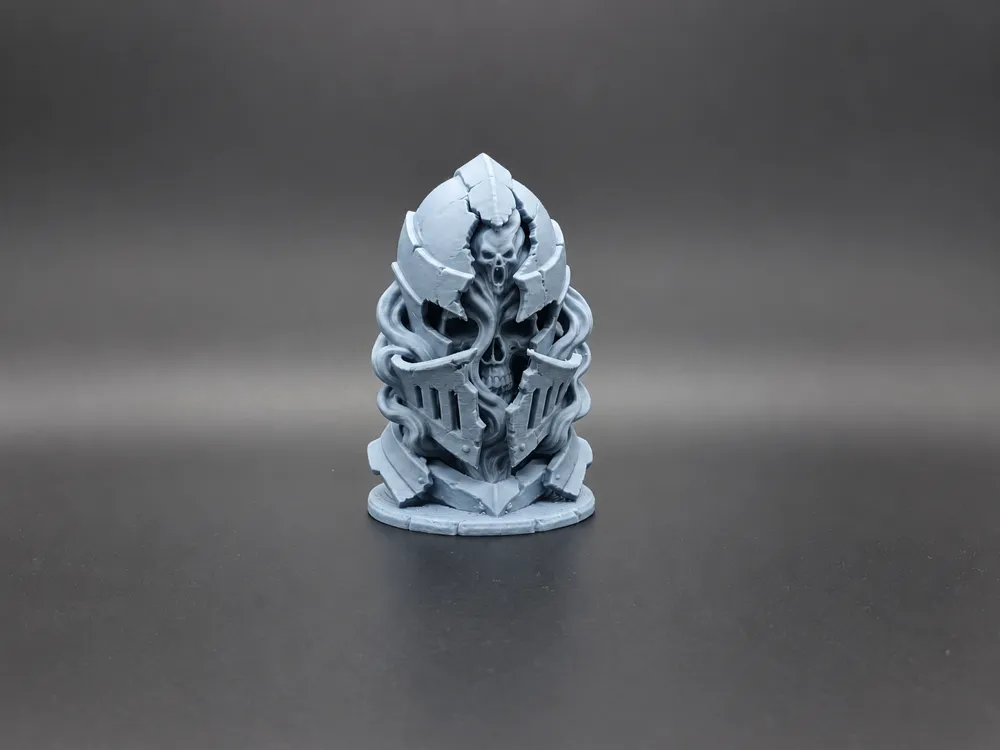 Cursed Knight Bust, Tormented Souls, photo 4 of 4 - Cursed Knight Bust, Tormented Souls Art