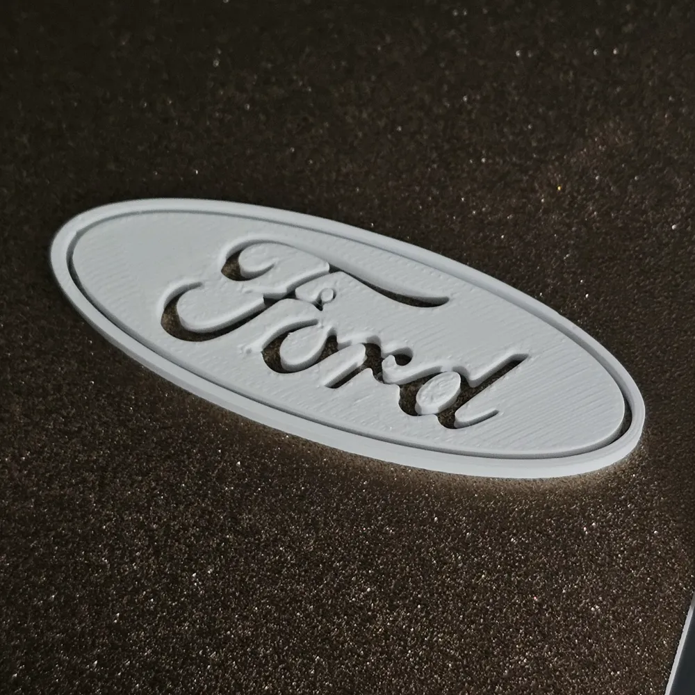 Custom Ford Oval Emblem Logo, photo 2 of 4 - Car Badges & Emblems, mustang