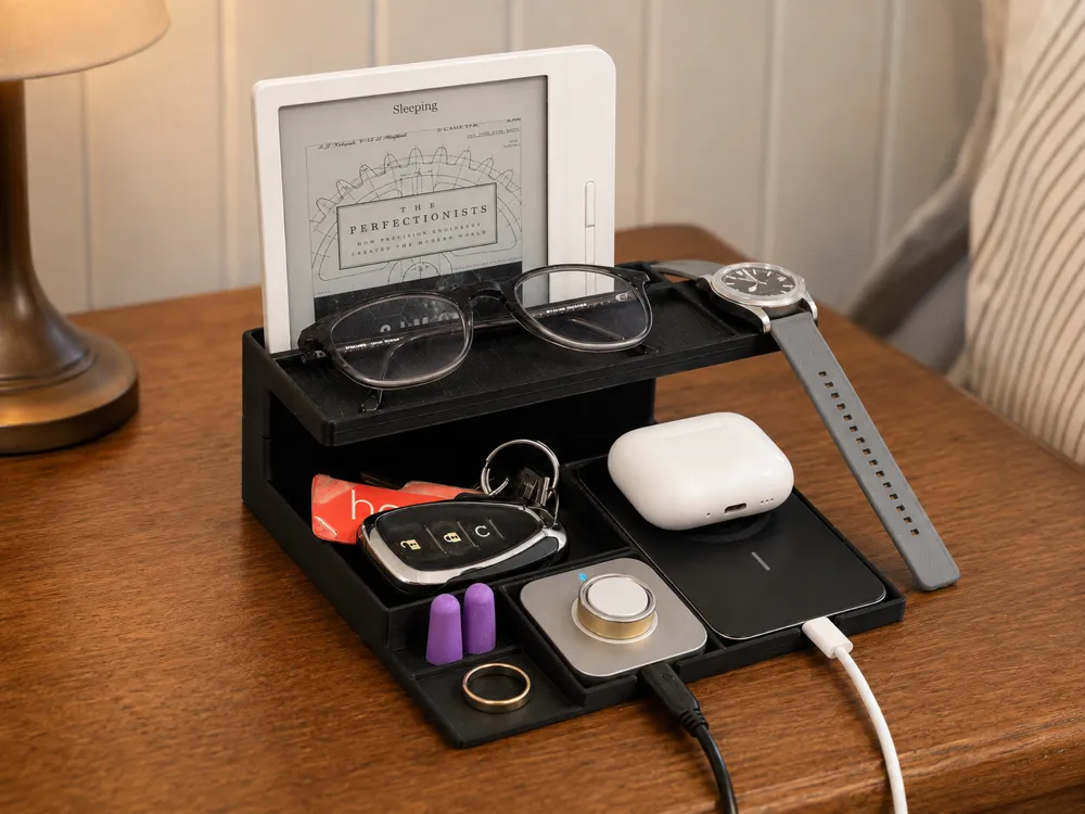 Custom Bedside Organizer | Fusion File - Custom Text & Message Gifts, in stock in India