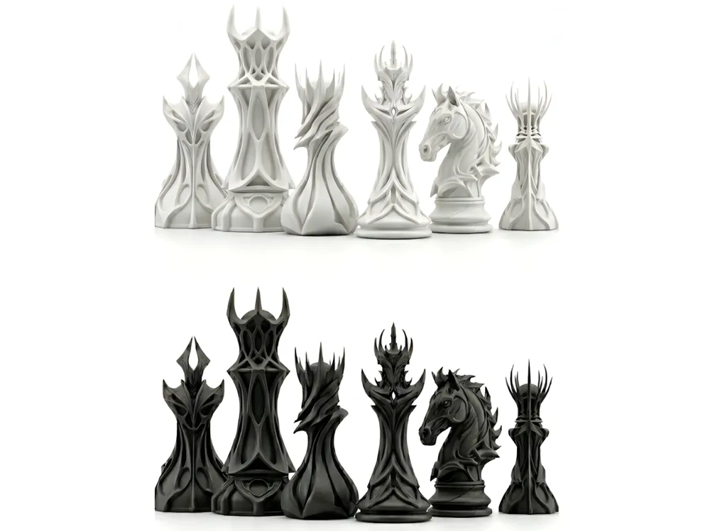 Custom chess set