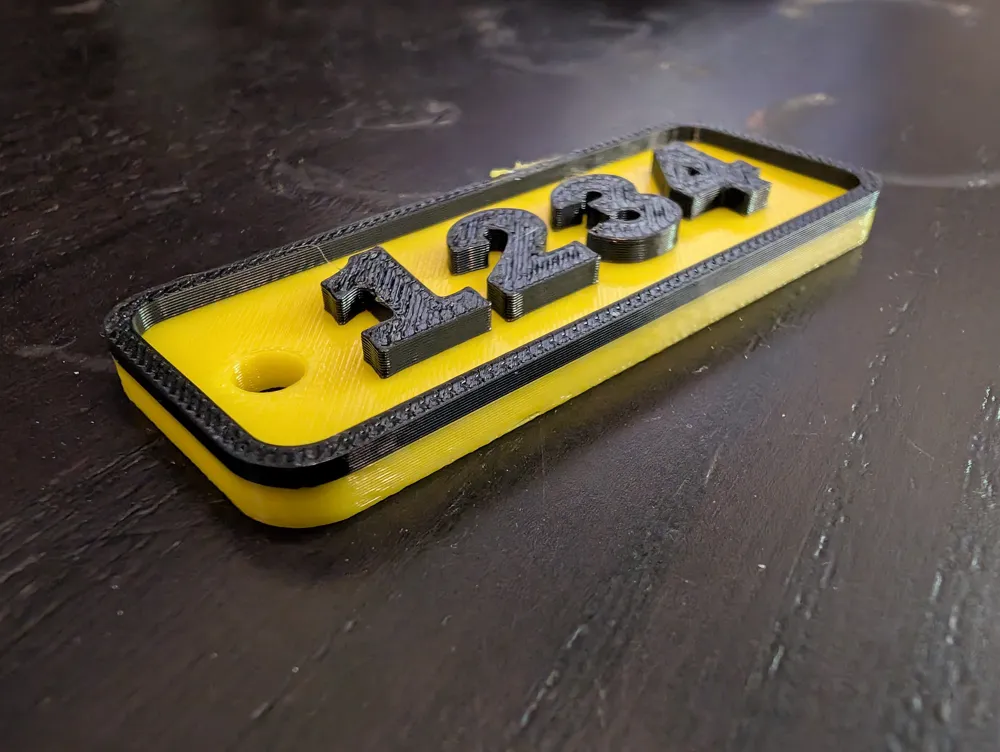 Custom Keychain Template, another view - Photo & Custom Keychains, blank