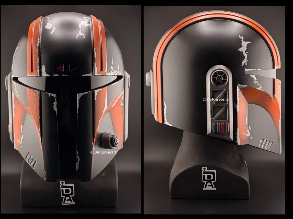 Custom Mandalorian Helmet
