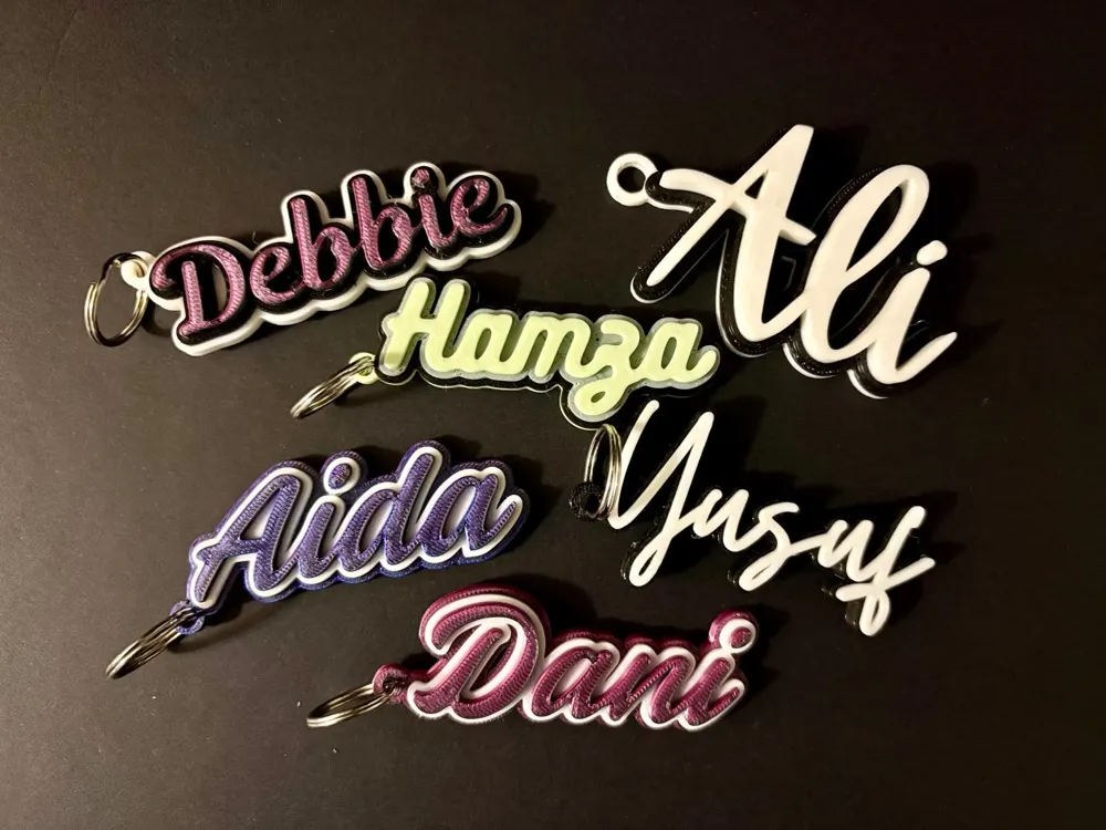 Custom Name Keychain., photo 3 of 4 - Photo & Custom Keychains, useful