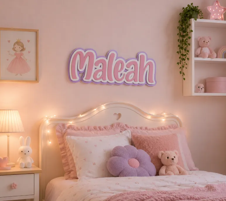 Custom personalised 3 Layer Name Sign Plaque, photo 4 of 4 - Custom & Name Signs, custom sign