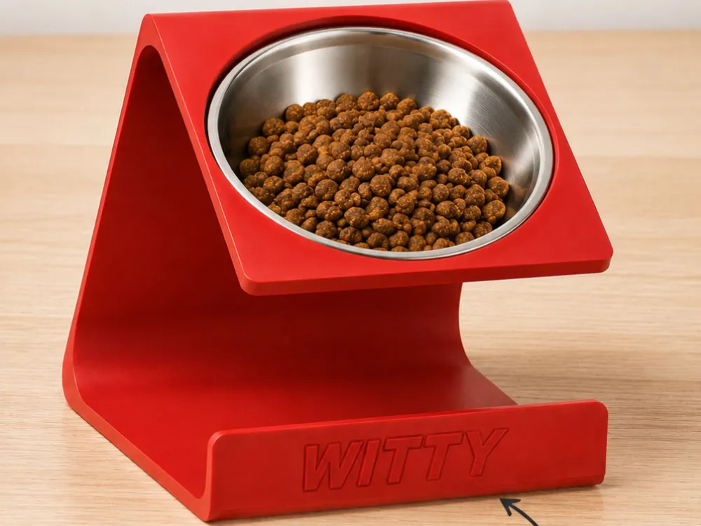 Custom Pet Bowl Stand