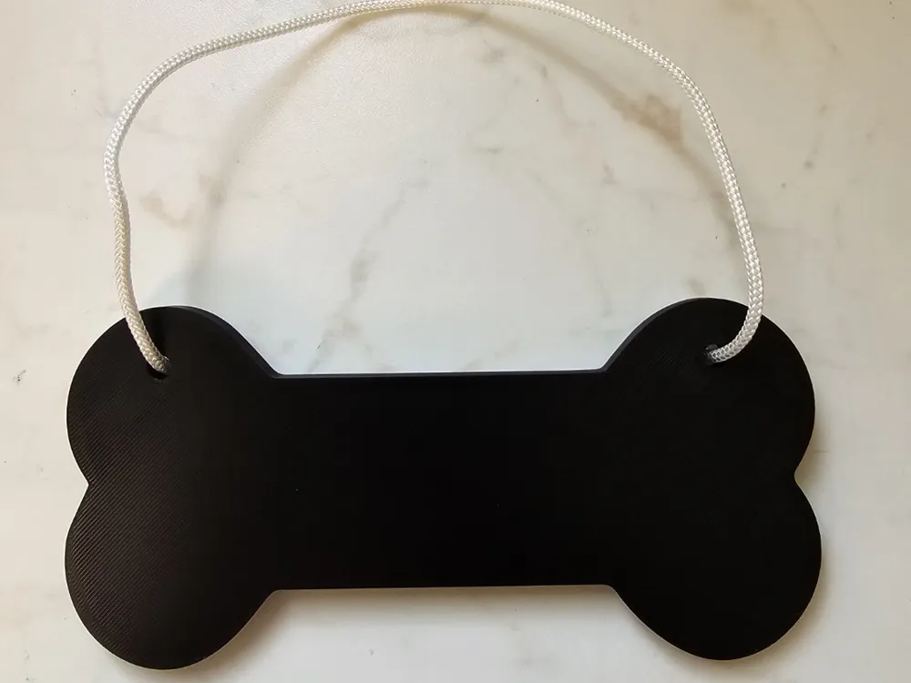 Customisable Dog Bone Sign / Pet Name Plate, photo 4 of 4 - Customisable Dog Bone Sign / Pet Name Plate Pets