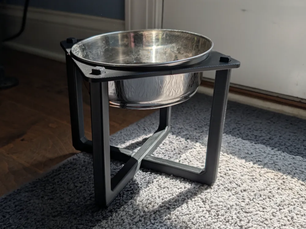 Customizable Animal Bowl Stand